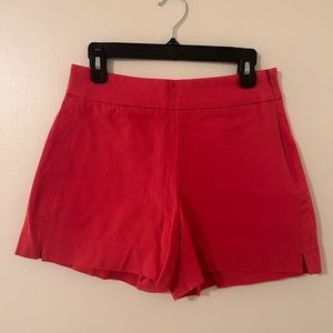 J.Crew High waisted coral shorts